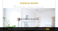 Desktop Screenshot of mueblesbazan.com