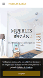 Mobile Screenshot of mueblesbazan.com